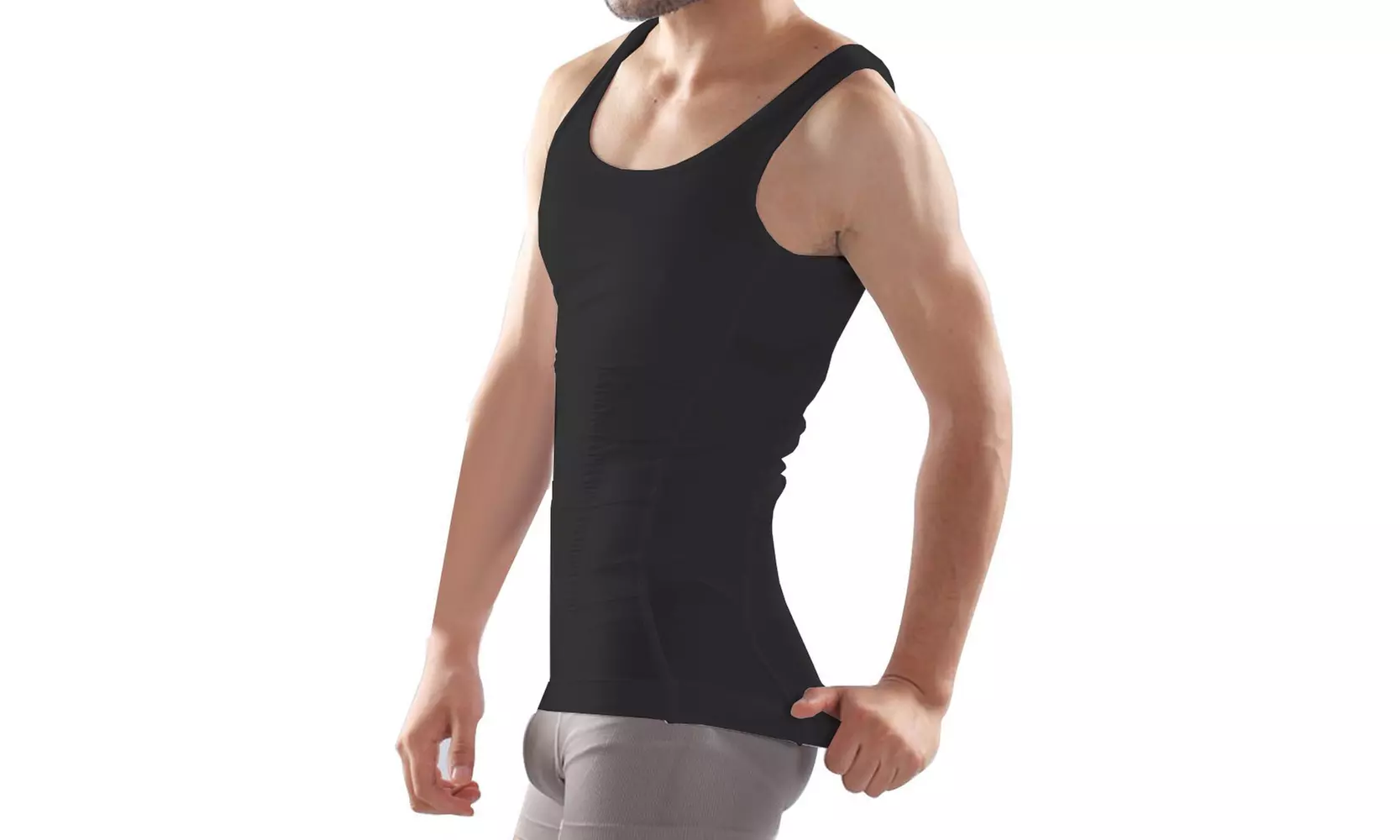 Men’s Compression and Body-Support Undershirt - Second Medium