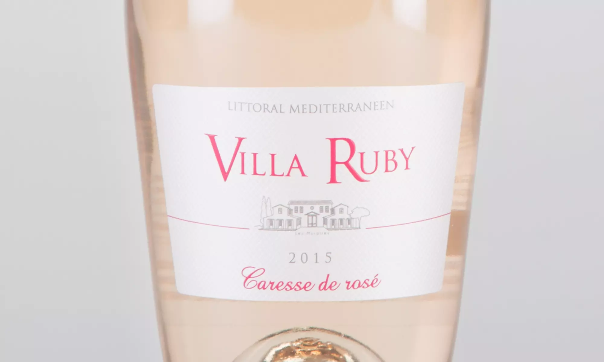 Four Bottles of Villa Ruby Caresse de Rosé with Shipping Included from Barclays Wine (62% Off)  - Second Medium