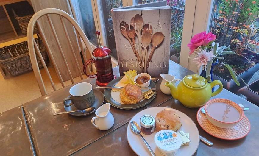 Image 1: Afternoon Tea with a Cookbook 