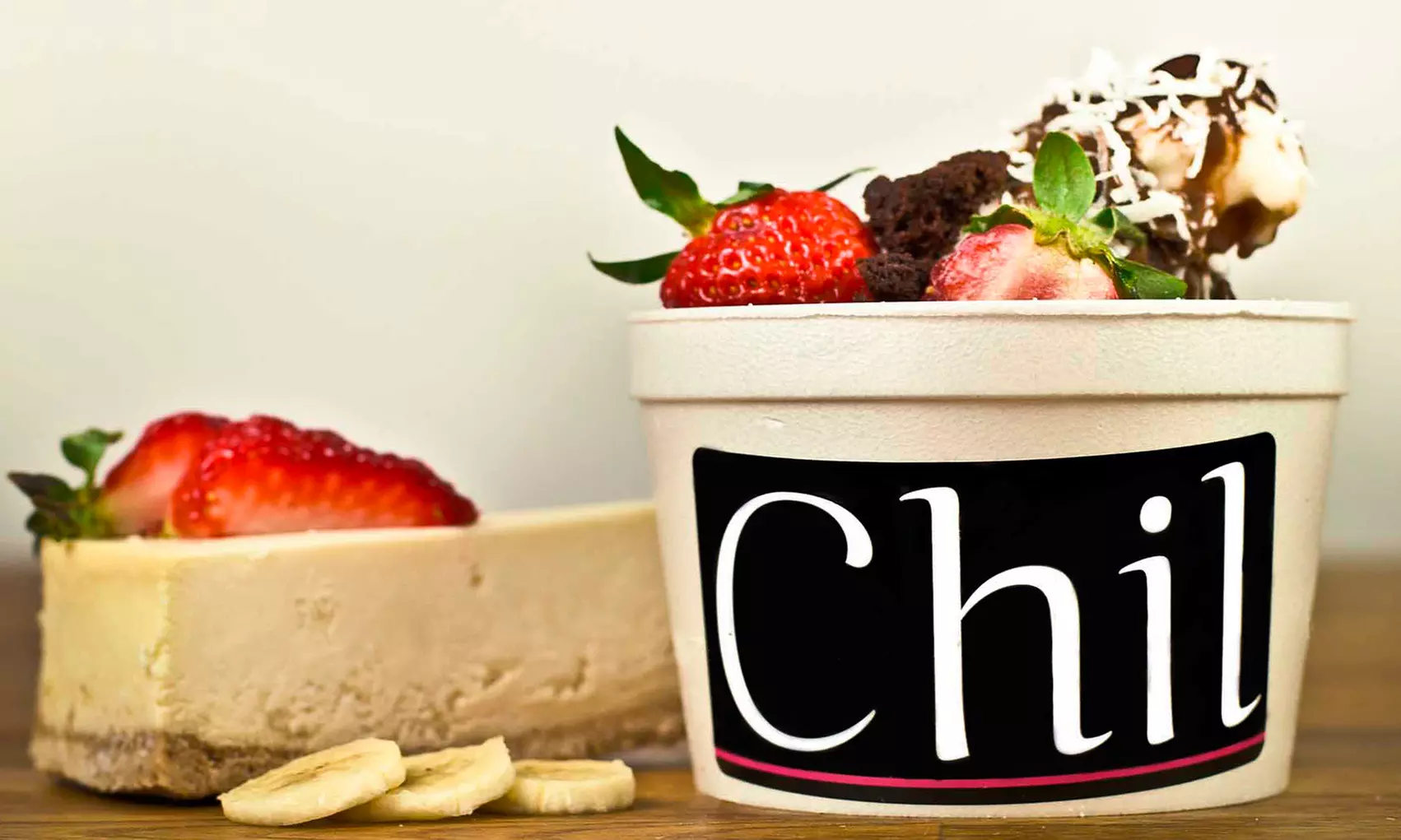 $15 for Three Vouchers for Organic Frozen Yogurt at Chil Frozen Yogurt Bar ($30 Value) - Primary Image