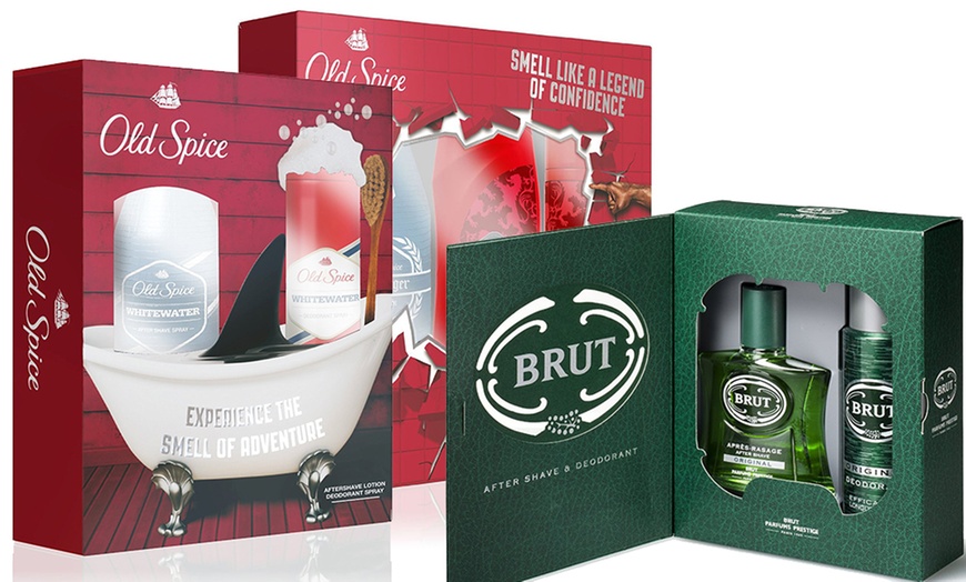 Image 1: Brut and Old Spice Men Gift Sets