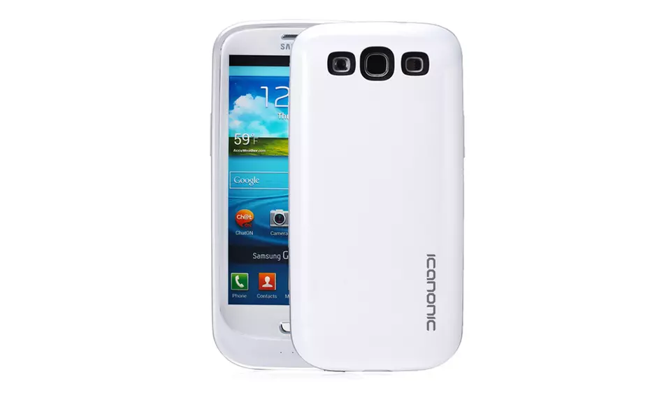 iCanonic Galaxy S3 Battery Case in White or Black. Free Shipping and Returns. - Second Medium
