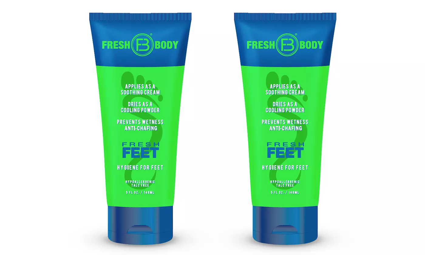 2-Pack of Fresh Body Fresh Feet Lotion - Primary Image
