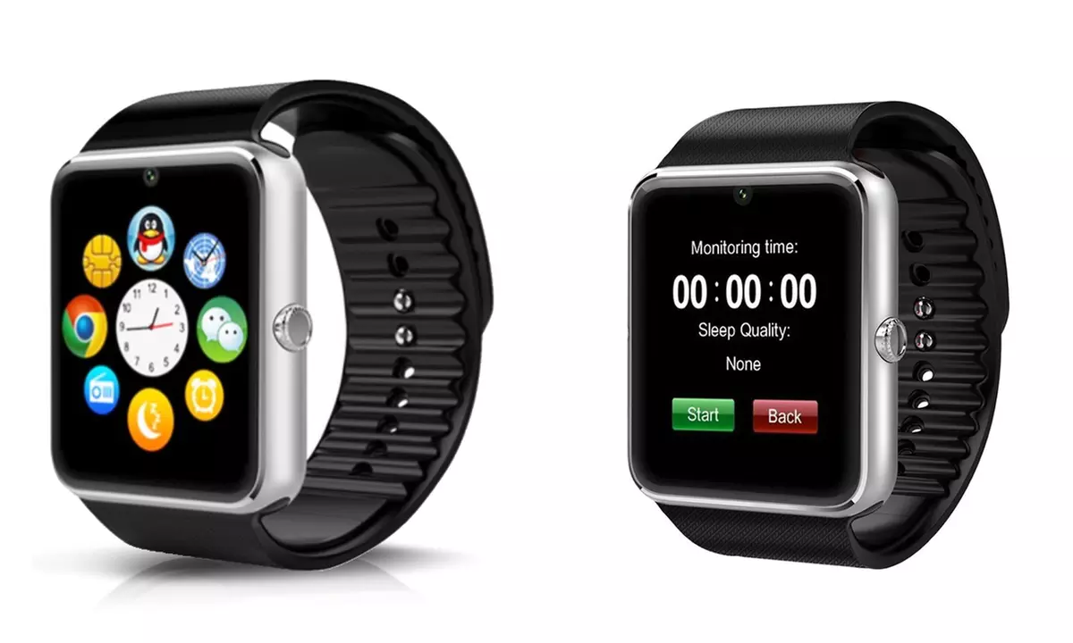 Smartwatch mit Edelstahlgehäuse in der Farbe nach Wahl, inkl. Versand - Second Medium