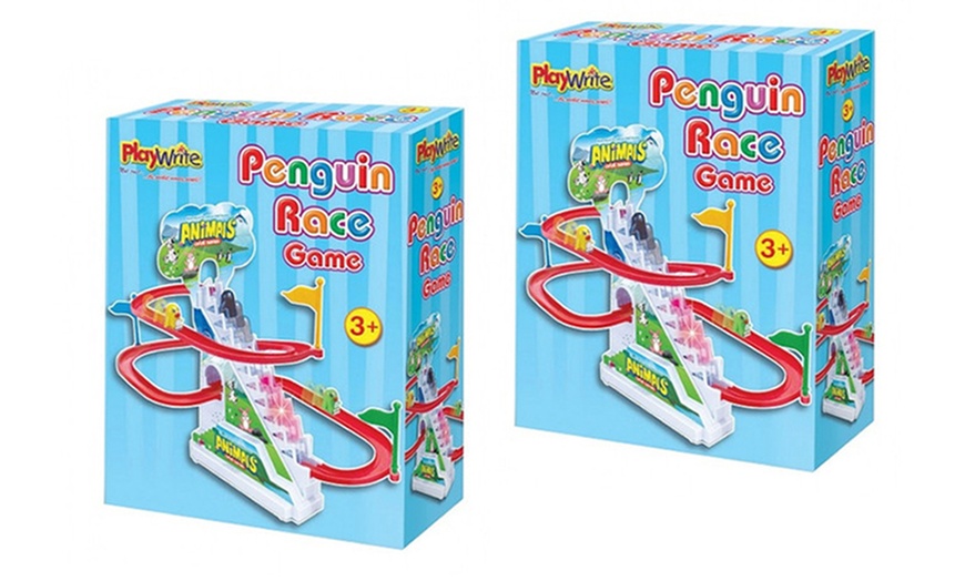 Image 2: One, Two or Four Penguin Race Games