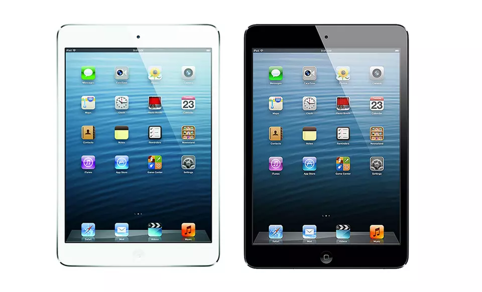 Apple iPad mini 64GB with WiFi and 4G Cellular in Black or White. Free Returns. - Primary Image