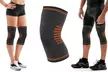 DCF Knee Compression Targeted Sleeve with Gel Grip (1-Pair) - Second Medium