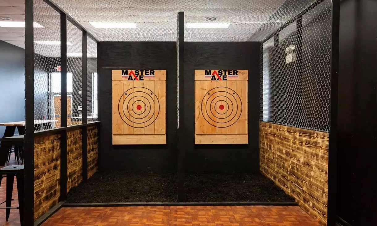 Indoor Axe Throwing at Master Axe (Up to 46% Off). Eight Options Available. - Primary Image