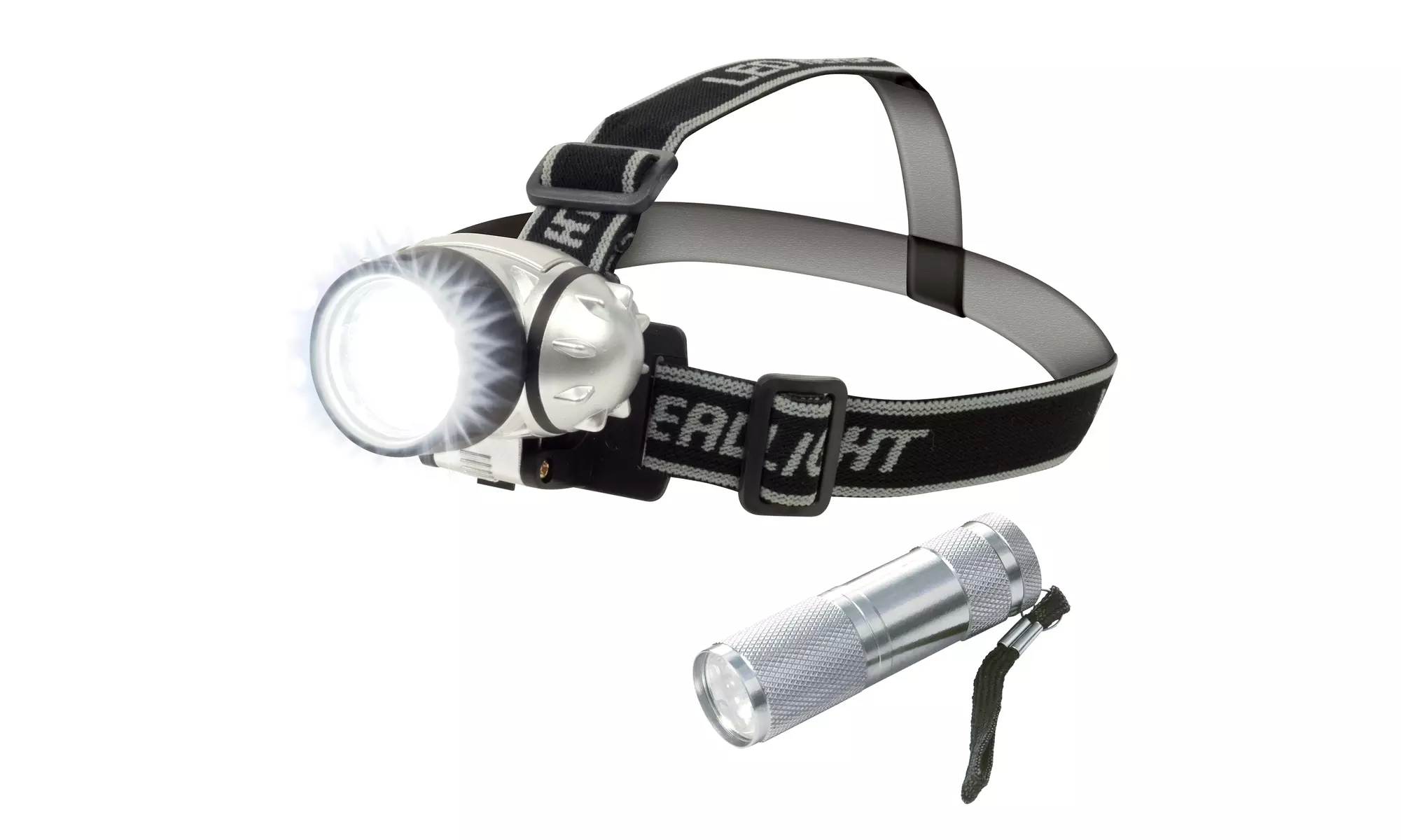 LED Headlamp and Flashlight Sets - Second Medium