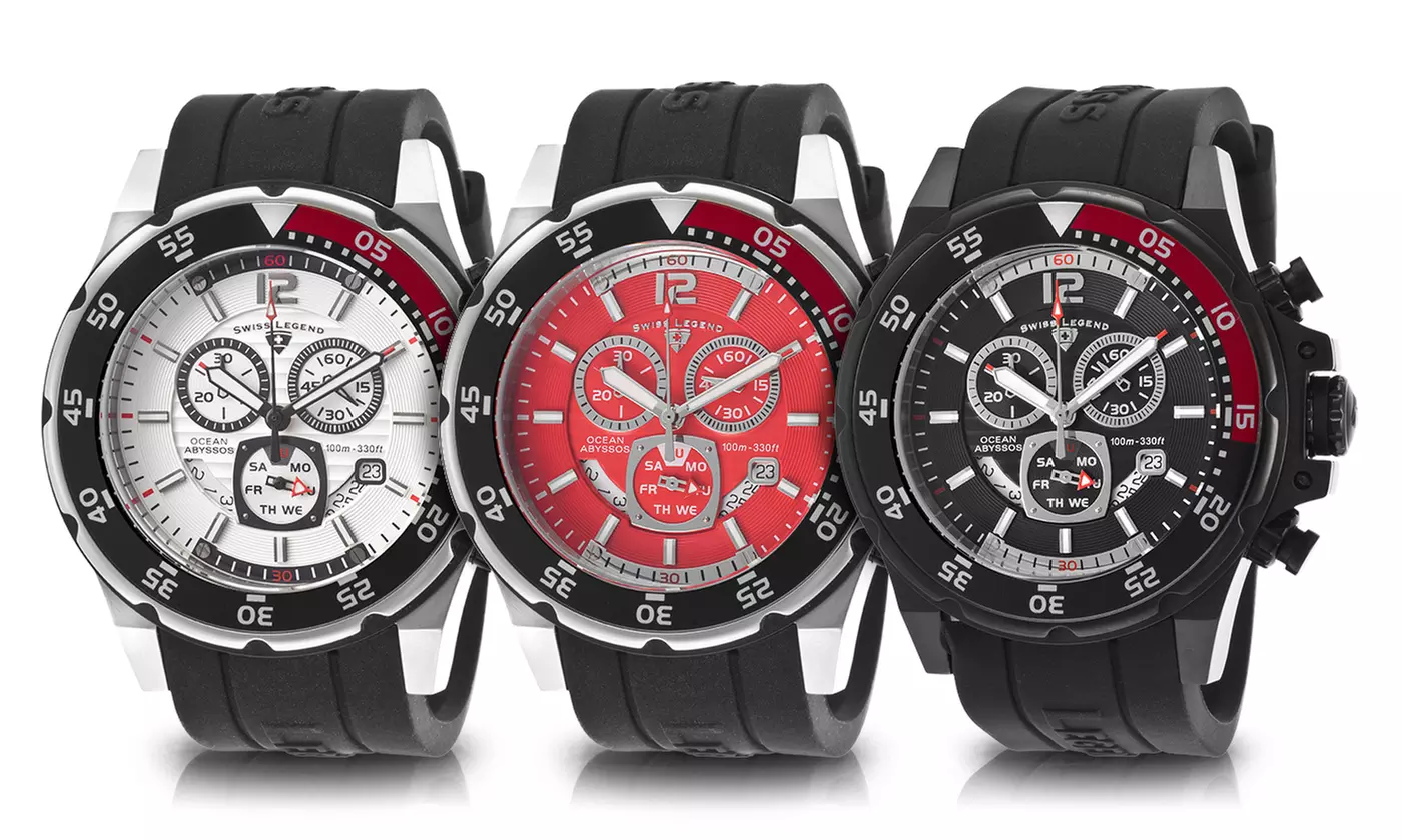 Swiss Legend Ocean Abyssos Men's Chronograph Watch - Primary Image