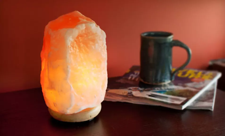 Himalayan Ionic Crystal Natural Salt Lamp (Up to 56% Off). Two Sizes Available. Free Shipping. - Primary Image