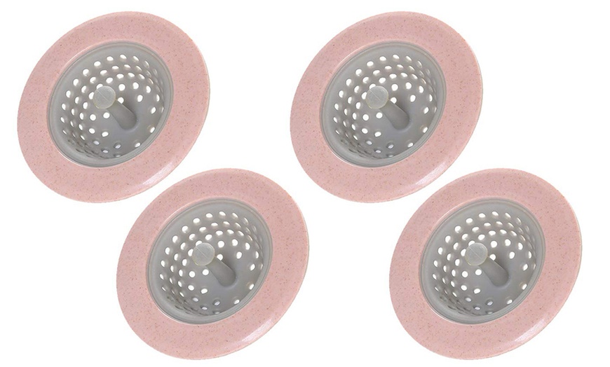 Image 13: Silicone Kitchen Sink Strainers