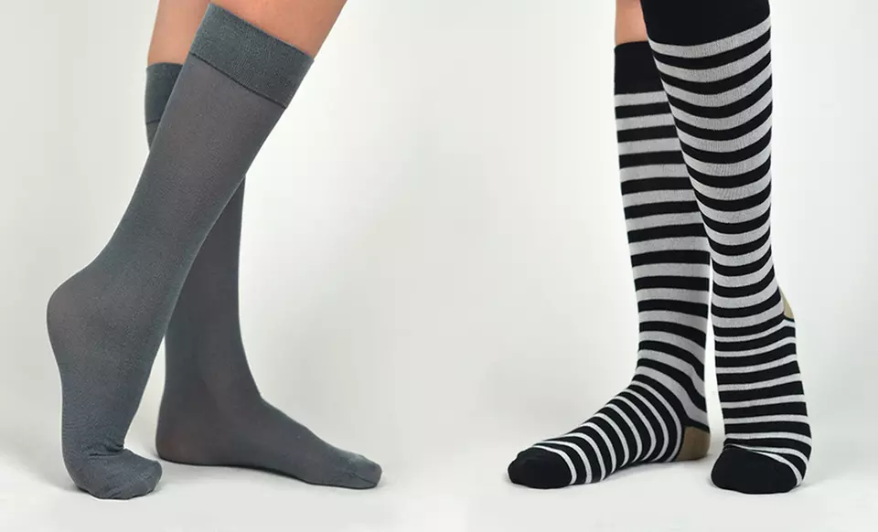 Adrienne Vittadini Socks (Up to 60% Off). Multiple Styles, Colors, and Sizes Available. Free Shipping. - Primary Image