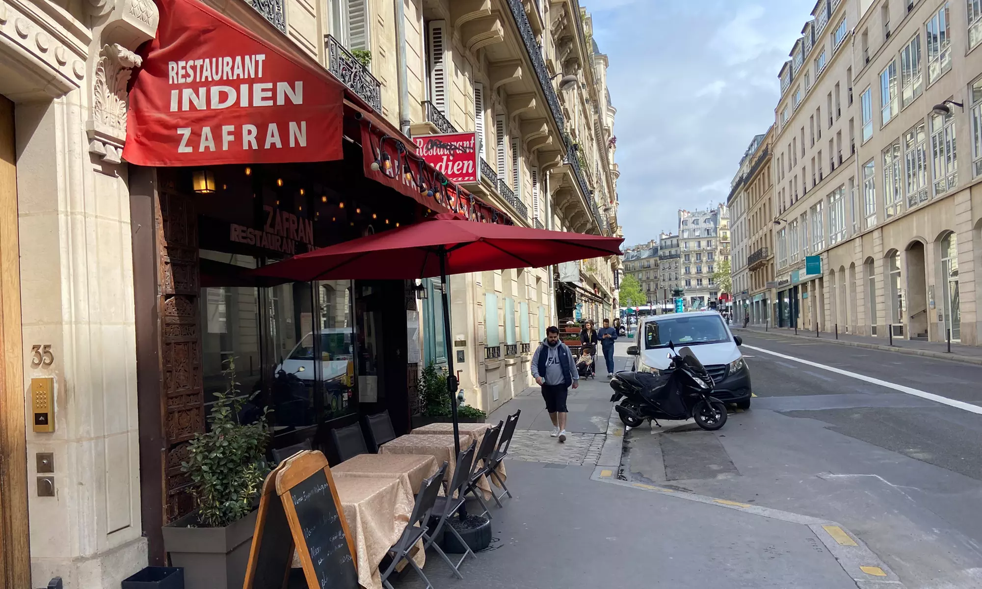 Menu en 2 services avec ZAFRAN