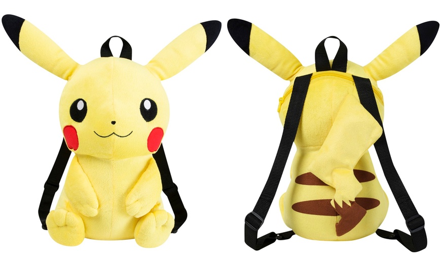 Image 3: Pokemon Plush Backpack