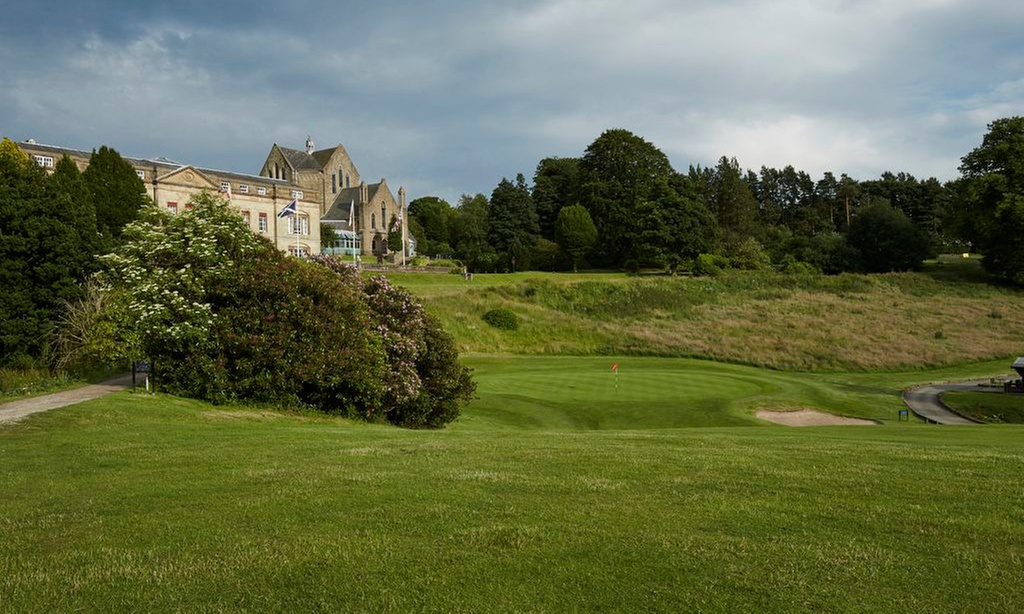 18 Holes of Golf with Bacon Roll and Hot Drink at Shrigley Hall Hotel!