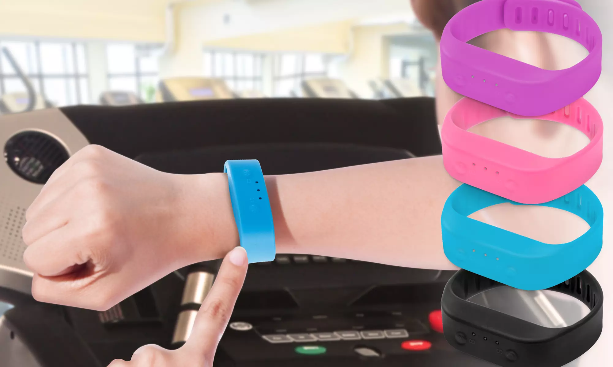 Aduro Sport Track Strap Activity Tracker Bracelet - Primary Image