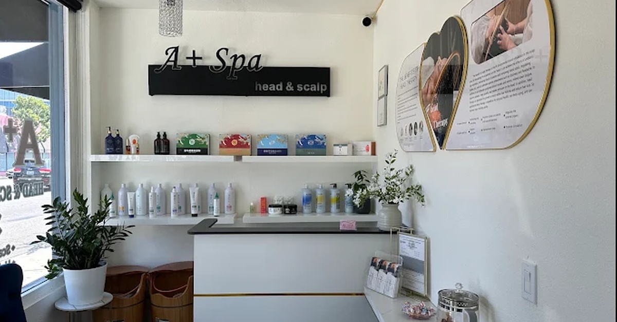 Luxury Head Spa Treatments for 1 or 2 with Massage on Neck and Scalp + Mini-Facial (Up to 34% Off) at A+ Spa