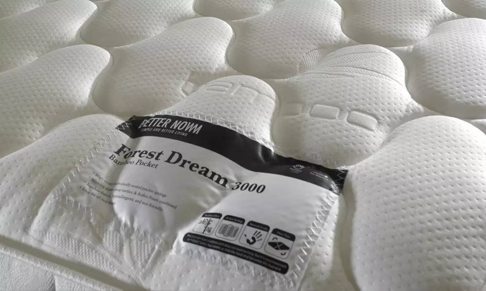 Forest Dream 3000 Bamboo Pocket Mattress from £199.99 With Free Delivery (Up to 60% Off) - Second Medium