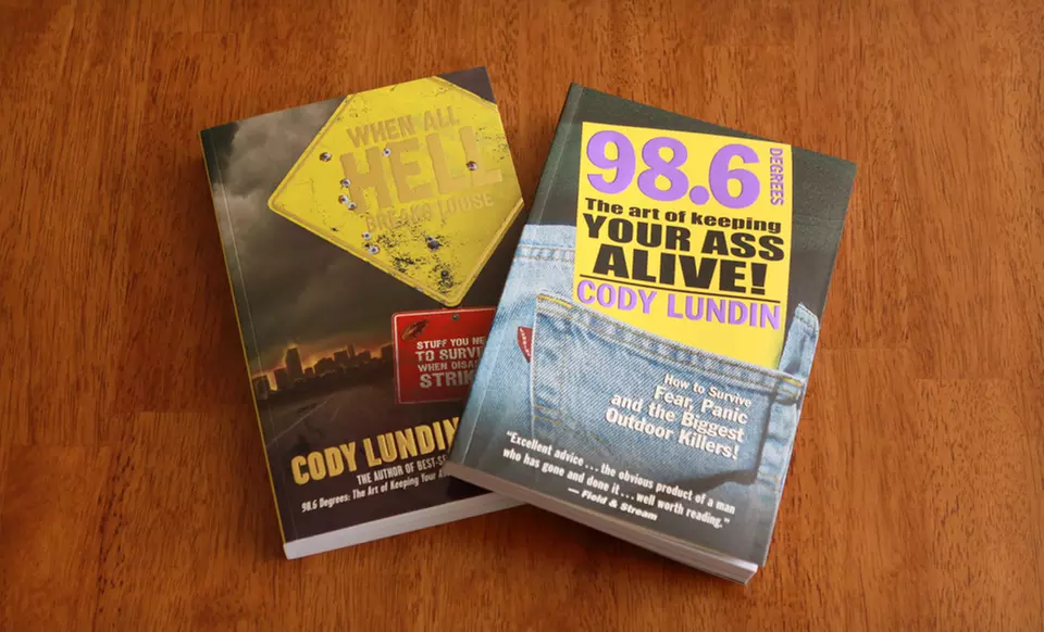 ﻿Outdoor Survival Guide 2-Book Set. Free Shipping. - Primary Image