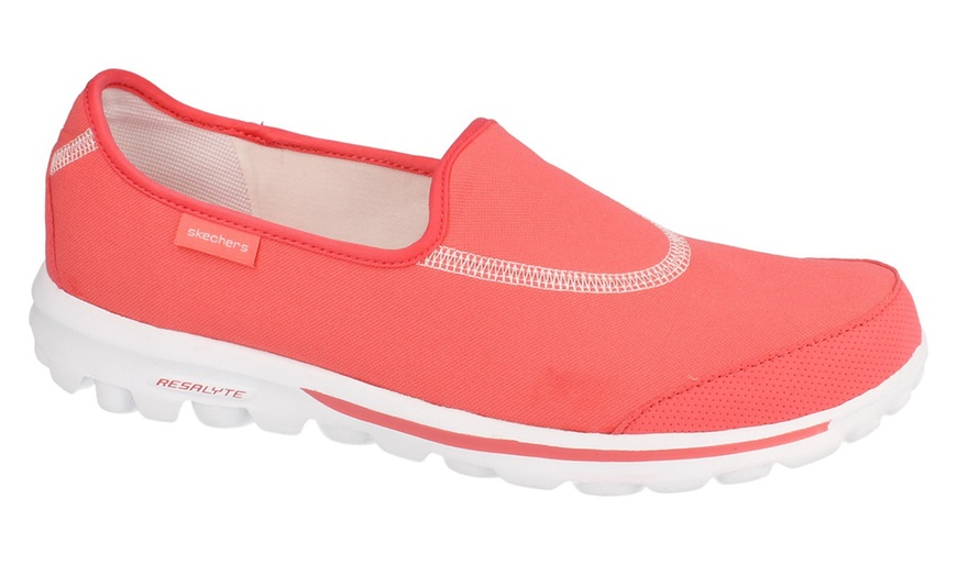 Image 6: Ladies' Skechers Go Walk Trainers