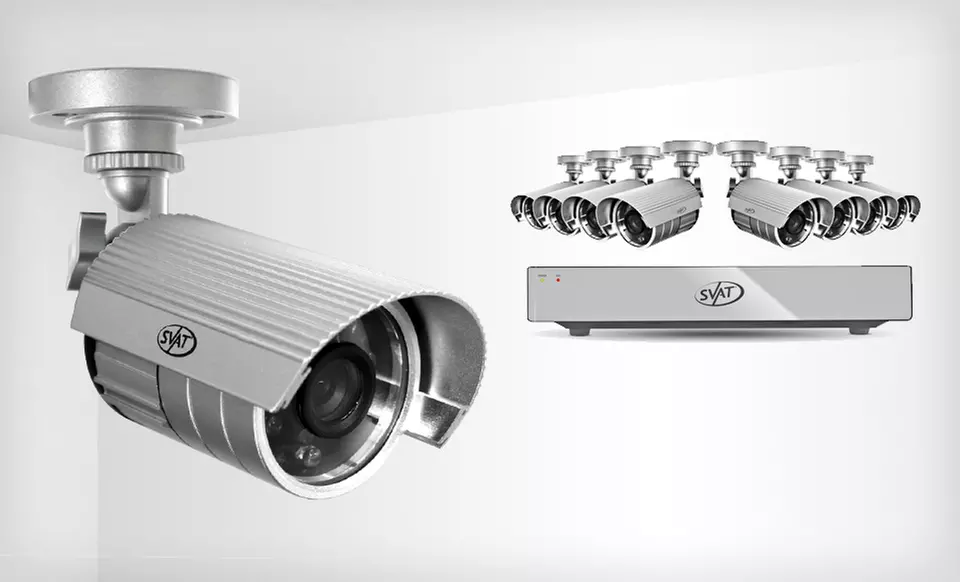 SVAT Smart Security DVR with Night-Vision Cameras (Up to 59% Off). Three Options Available. Free Shipping and Returns. - Primary Image