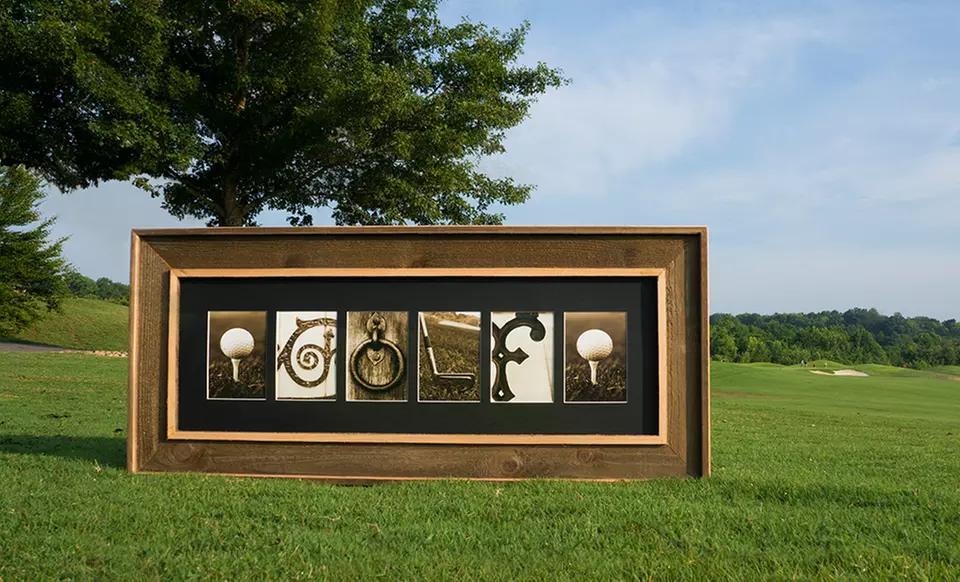 One or Two Standard Framed Names from Frame the Alphabet (Up to 60% Off) - Second Medium