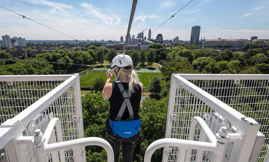 Image 3: Zip Wire Experience for Three 