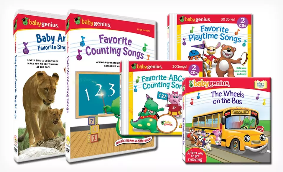 $19.99 for a Baby Genius Toddler Multimedia Set ($55 List Price). Free Shipping. - Primary Image