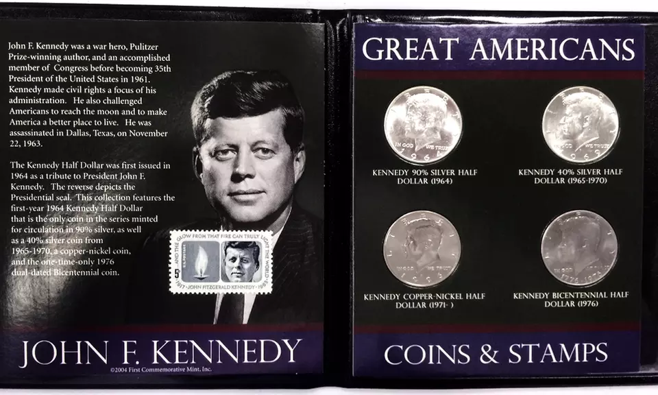JFK Coin and Stamp Collection (5-Piece Set) - Primary Image