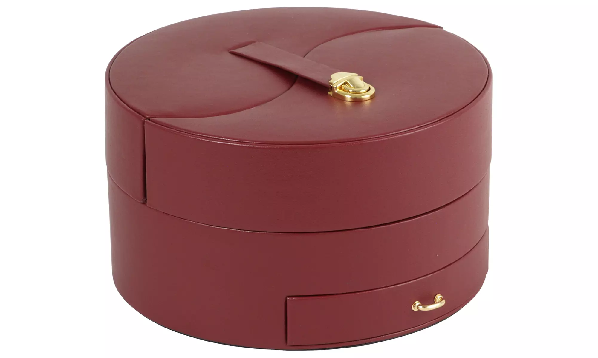 WOLF Heritage Red Yin Yang Jewelry Box - Second Medium