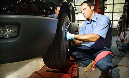 Two- or Four-Wheel Premium Brake Service, Inspection, and Lifetime Warranty at Just Brakes (Up to 51% Off - Primary Image