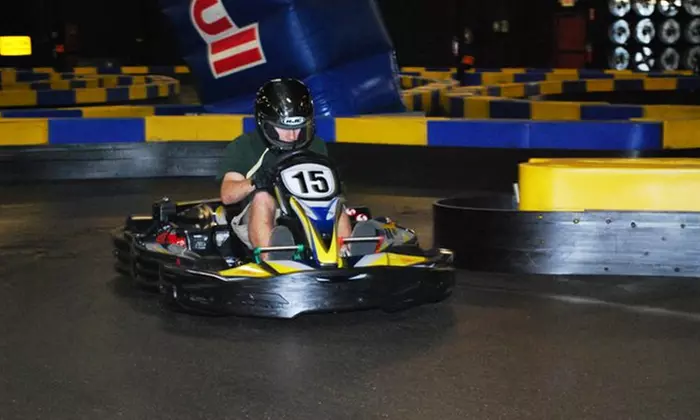 One or Two Go-Kart Races with Optional Laser Tag Games at Miramar Speed Circuit (Up to 45% Off). Three Options - Primary Image
