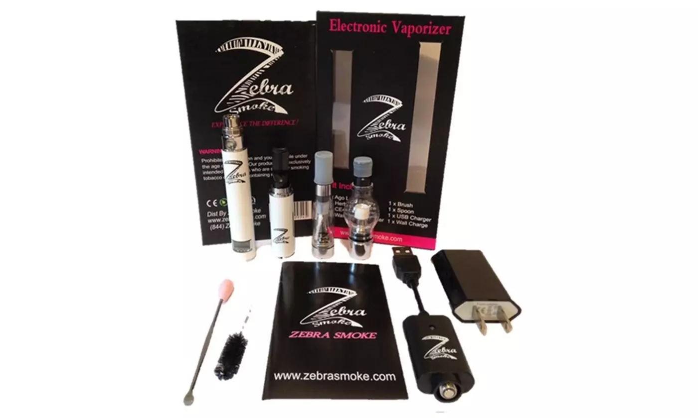 Zebra Fusion 3-in-1 Vaporizer Kit (10-Piece) - Second Medium