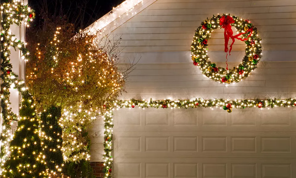 200 Solar String LED Holiday Lights (Standard or Multicolored) - Primary Image