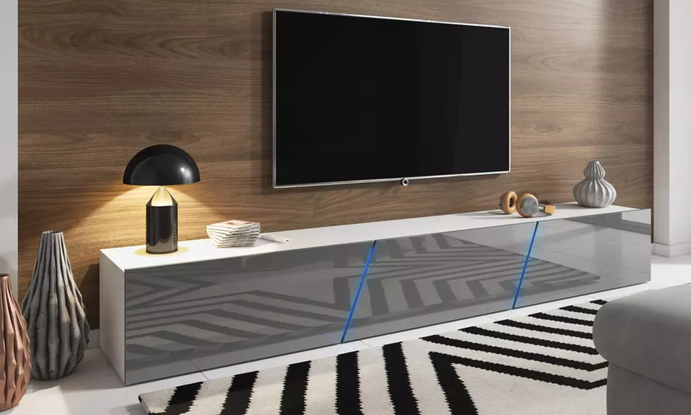 Meuble TV LED Alamara 160 ou 240 cm - Primary Image