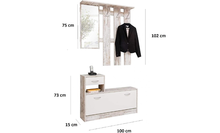 Image 18: Conjunto de muebles para la entrada 