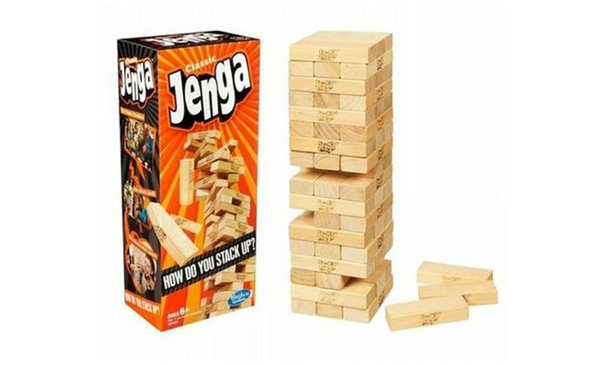 Image 3: Gra Jenga Hasbro: 3 rodzaje