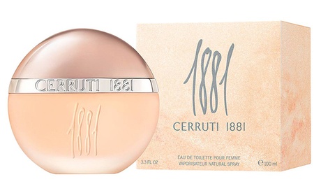 Eau de toilette 1881 de Cerruti 100ml pour femme
