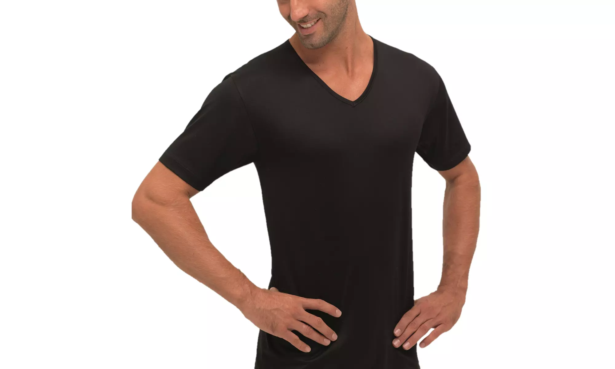 Set van 3 of 6 T-shirts van het merk Giefetti ontworpen voor mannen