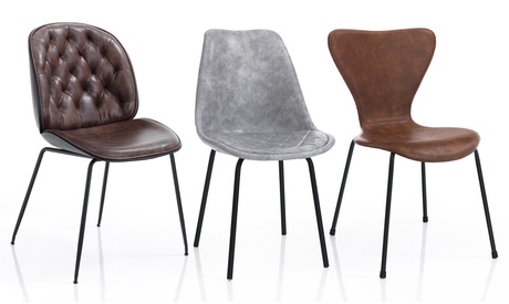 Set 2 o 4 sedie disponibili in 3 modelli e 2 colori