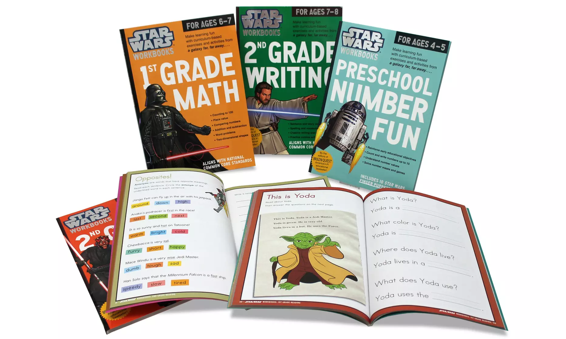 Star Wars Workbook Bundles: Grades Preschool Through Grade 4 - Primary Image