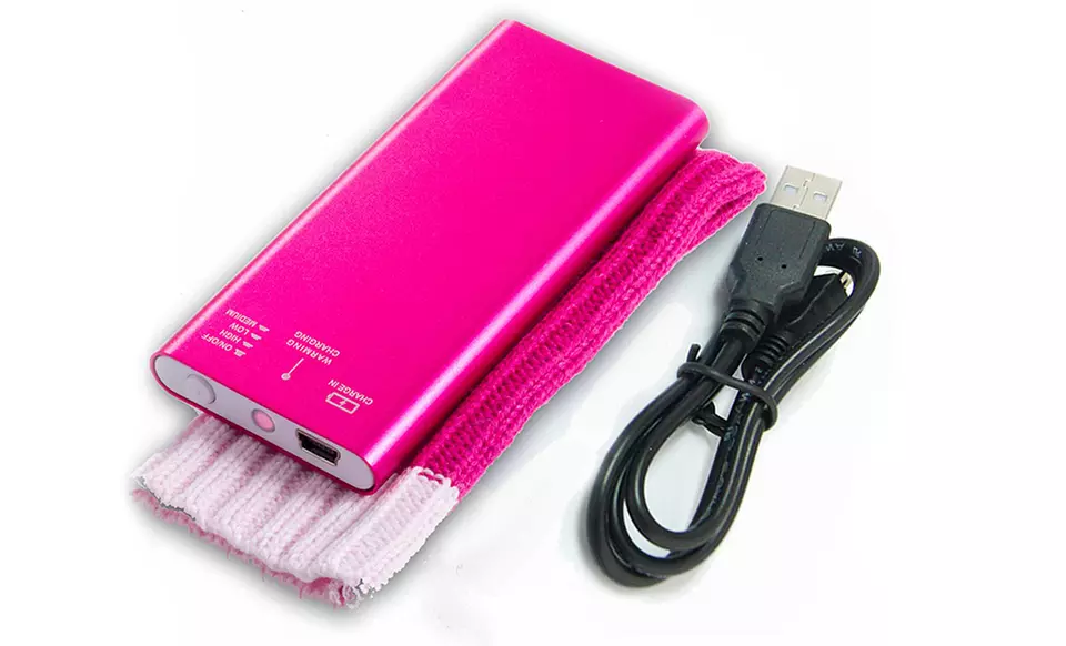 USB Rechargeable Hand Warmer. Multiple Colors Available. Free Returns. - Second Medium