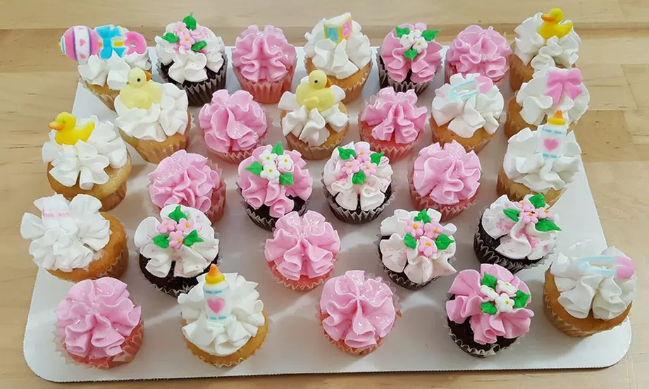 One or Two Dozen Custom Cupcakes at Icing on the Cake (Up to 58% Off) - Primary Image