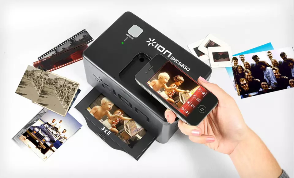 $16.99 for an Ion iPics2Go Photo & Negative Scanner for iPhone 4/4s ($59.99 List Price). Free Shipping and Returns. - Primary Image