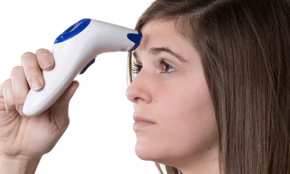 Bluestone Non-Contact Infrared Forehead Thermometer - Primary Image