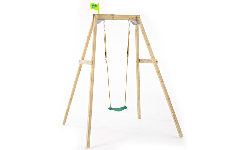 Image 2: TP Toys Forest Wooden Swing