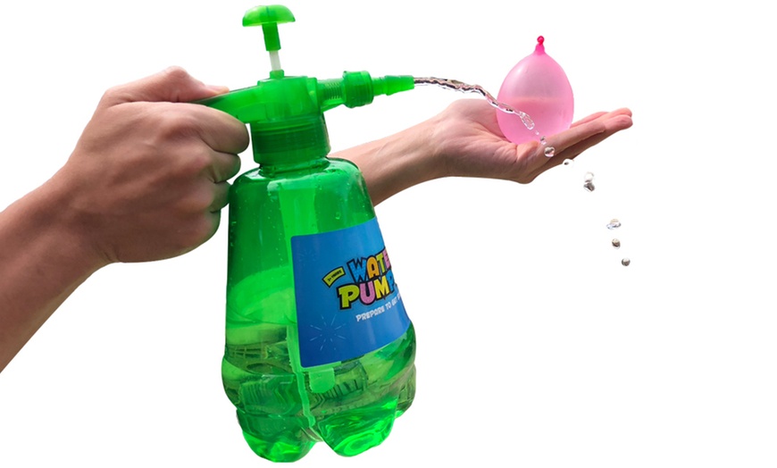 Image 3: Water Balloon Pump Set