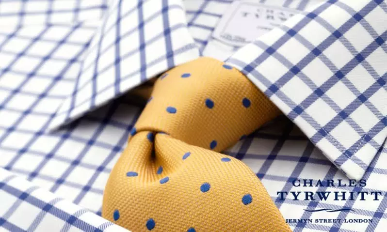 £20 for £40 Spend Towards Shirts, Suits and Casual Attire Online at Charles Tyrwhitt (50% Off) - Primary Image