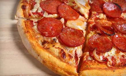 Large Pizza and Pitcher of Beer or Soda, or $10 for $20 Worth of Pub Food for Lunch at Roo Bar  - Primary Image